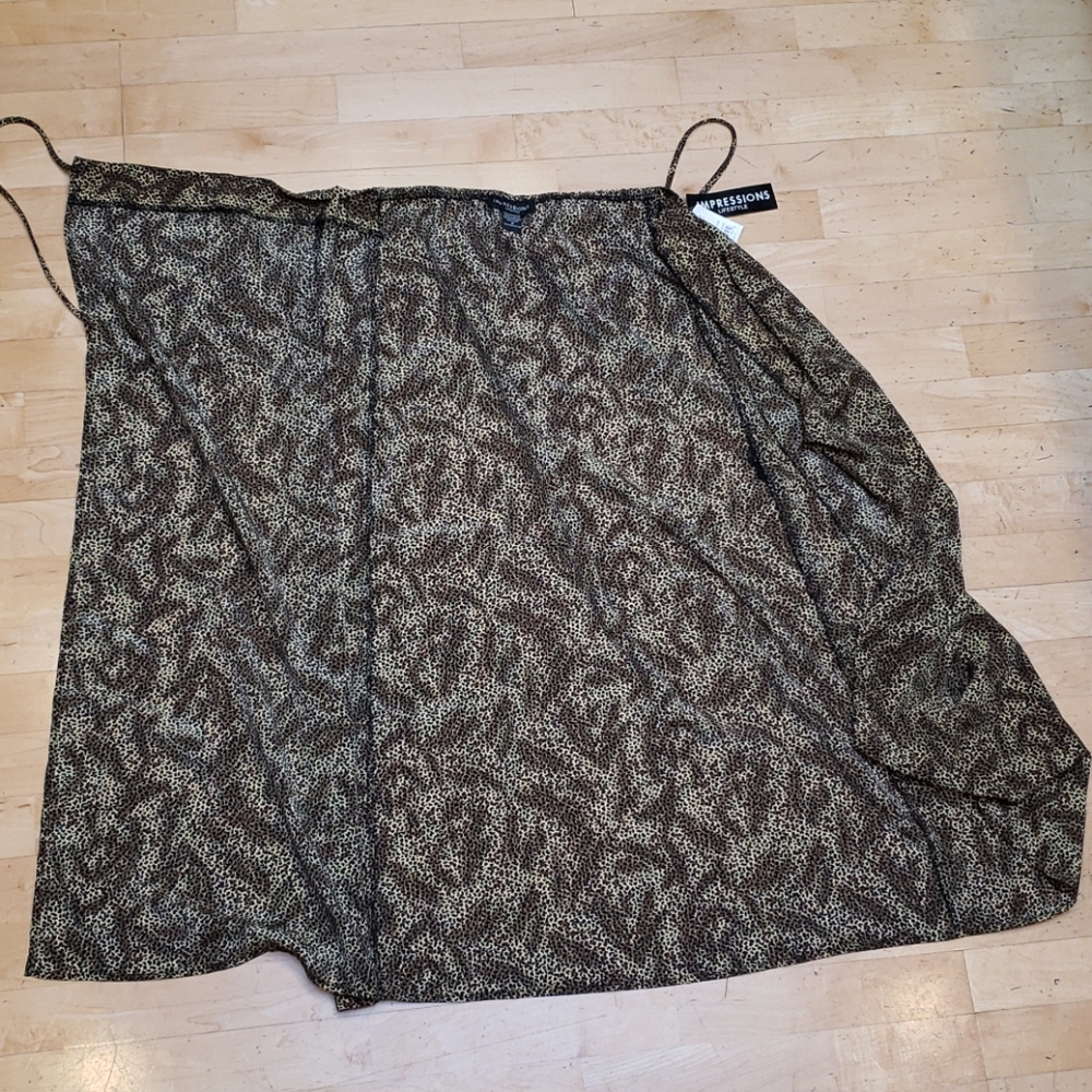 IMPRESSIONS LIFESTYLE wrap-around skirt - Picture 4 of 10